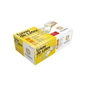 Luva Procedimento Látex M C/ Pó C/100unds