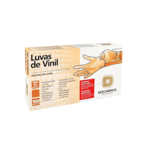 Luva Procedimento Vinil G S/ Pó C/100unds Transp
