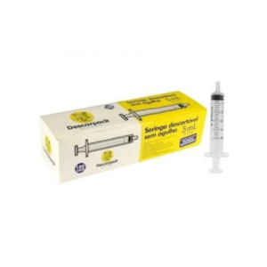 Seringa 05ml S/agulha Slip C/100