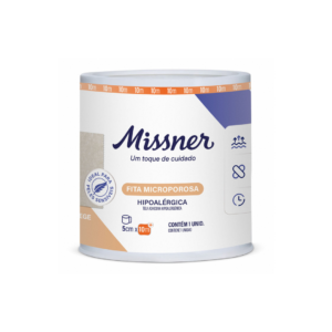 Fita Micropore Bege 5cm X 10m