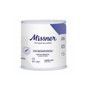 Fita Micropore Branco 5,0cm X 4,5m