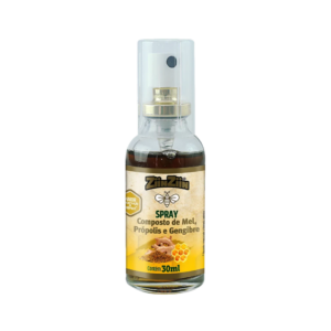 Spray de Mel, Própolis e Gengibre 30ml